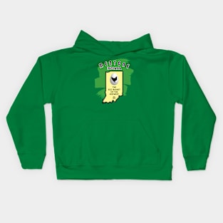 Mentone, Indiana Kids Hoodie